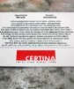 Certina rara scheda di garanzia depoca New Old Stock